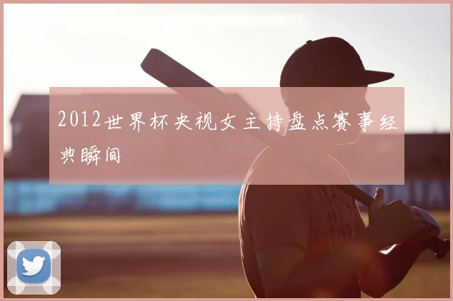 2012世界杯央视女主持盘点赛事经典瞬间